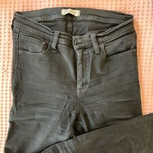 Madewell roadtripper black jeans
